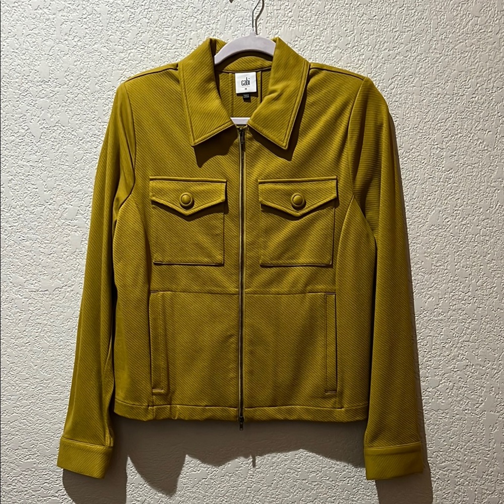 Cabi Chartreuse Women's Jacket Size Medium
